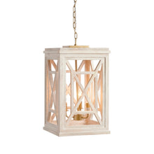 Load image into Gallery viewer, Candelabra Wooden Pendant