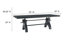 Load image into Gallery viewer, Genuine 96" Adjustable Height Dining and Conference Table