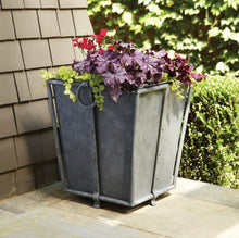 Load image into Gallery viewer, Antique Gray Tapered Planter