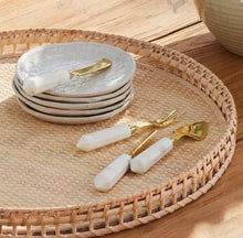 Load image into Gallery viewer, ASTERIA CHEESE KNIVES, SET OF 4