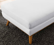 Load image into Gallery viewer, Engage Left-Facing Upholstered Fabric Chaise in Azure