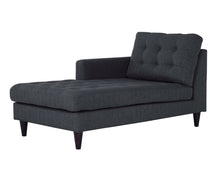Load image into Gallery viewer, Empress Left-Arm Upholstered Fabric Chaise