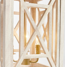 Load image into Gallery viewer, Candelabra Wooden Pendant