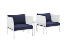 Load image into Gallery viewer, Harmony Sunbrella® Outdoor Patio Aluminum Seating Set