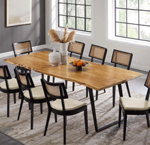 Load image into Gallery viewer, Viggo 96" Live Edge Acacia Wood Acacia Wood Dining Table