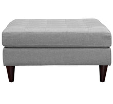 Load image into Gallery viewer, Empress Upholstered Fabric Large Ottoman