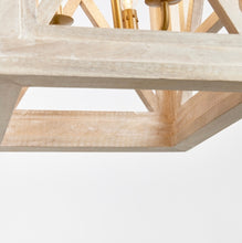 Load image into Gallery viewer, Candelabra Wooden Pendant