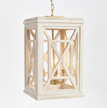 Load image into Gallery viewer, Candelabra Wooden Pendant