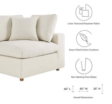 Load image into Gallery viewer, Commix Down Filled Overstuffed 3 Piece Sectional Sofa Set
