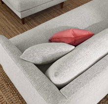 Load image into Gallery viewer, Zoya Down Filled Overstuffed Sofa and Ottoman Set