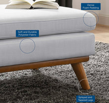 Load image into Gallery viewer, Engage Upholstered fabric ottoman
