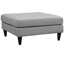 Load image into Gallery viewer, Empress Upholstered Fabric Large Ottoman