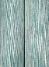 Load image into Gallery viewer, Maguey Sisal Vanilla Turquoise Wallpaper