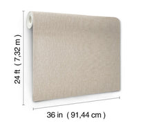 Load image into Gallery viewer, Sheer Linen Silver Lining Wallpaper