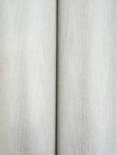 Load image into Gallery viewer, Sheer Linen Silver White Wallpaper