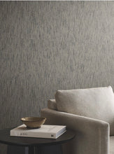 Load image into Gallery viewer, Twist Paperweave Black / Gray Wallpaper