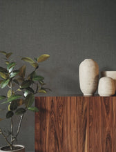 Load image into Gallery viewer, Check Paperweave Graphite Wallpaper