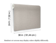 Load image into Gallery viewer, Check Paperweave Ash Wallpaper