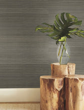 Load image into Gallery viewer, Tailored Abaca Walnut Wallpaper