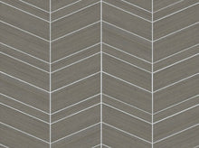 Load image into Gallery viewer, Chevron Abaca Portabella Wallpaper