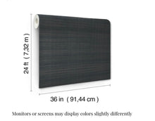 Load image into Gallery viewer, Sleek Abaca Peppercorn Wallpaper