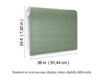 Load image into Gallery viewer, Tailored Abaca Seafoam Wallpaper