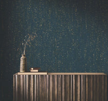 Load image into Gallery viewer, Caldera Cork Navy / Gold Wallpaper