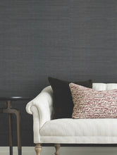 Load image into Gallery viewer, Maguey Sisal Charcoal Wallpaper