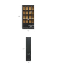 Load image into Gallery viewer, Anwen Solid Wood and Glass Display Cabinet