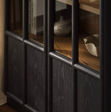 Load image into Gallery viewer, Anwen Solid Wood and Glass Display Cabinet