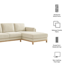 Load image into Gallery viewer, Roscoe Right-Facing Fabric Sectional Sofa with Chaise