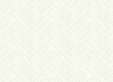Load image into Gallery viewer, Herringbone Wood Veneer Apple Blossom Wallpaper