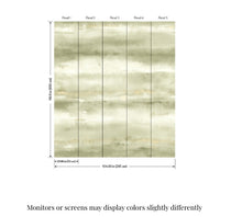 Load image into Gallery viewer, Aveline Green Wall Mural