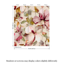 Load image into Gallery viewer, Florian Pink Wall Mural