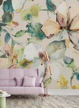 Load image into Gallery viewer, Florian Teal Wall Mural