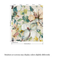 Load image into Gallery viewer, Florian Teal Wall Mural