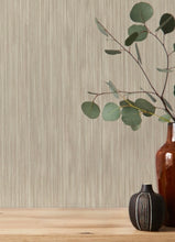Load image into Gallery viewer, Ewan Textured Stripe Wallpaper