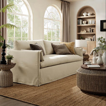 Load image into Gallery viewer, Wellfleet 85" Slipcovered Fabric Sofa