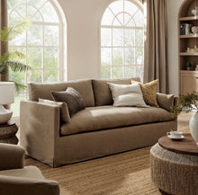 Load image into Gallery viewer, Wellfleet 85" Slipcovered Fabric Sofa