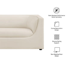 Load image into Gallery viewer, Hilda 67" Curved Back Performance Velvet Loveseat