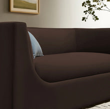 Load image into Gallery viewer, Hilda 67" Curved Back Performance Velvet Loveseat