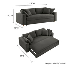 Load image into Gallery viewer, Commix Down Filled Overstuffed Sleeper Sofa