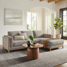 Load image into Gallery viewer, Roscoe Right-Facing Fabric Sectional Sofa with Chaise
