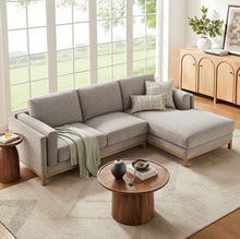 Load image into Gallery viewer, Roscoe Right-Facing Fabric Sectional Sofa with Chaise