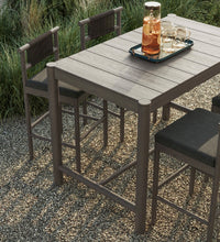 Load image into Gallery viewer, Eleni 5-Piece Outdoor Teak Wood Bar Set