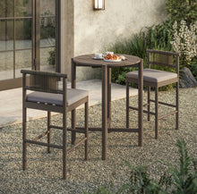 Load image into Gallery viewer, Eleni 3-Piece Outdoor Teak Wood Bar Set