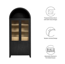Load image into Gallery viewer, Evie Arched Tall Display Cabinet