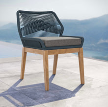 Load image into Gallery viewer, Wellspring Outdoor Patio Teak Wood Dining Chair