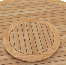 Load image into Gallery viewer, Wellspring 63" Outdoor Patio Teak Wood Dining Table
