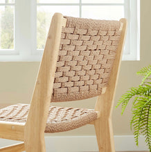 Load image into Gallery viewer, Saoirse Woven Rope Wood Dining Side Chair - Set of 2
